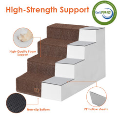 Escalones para perro para uso en sofá y espacios interiores con EHEYCIGA.