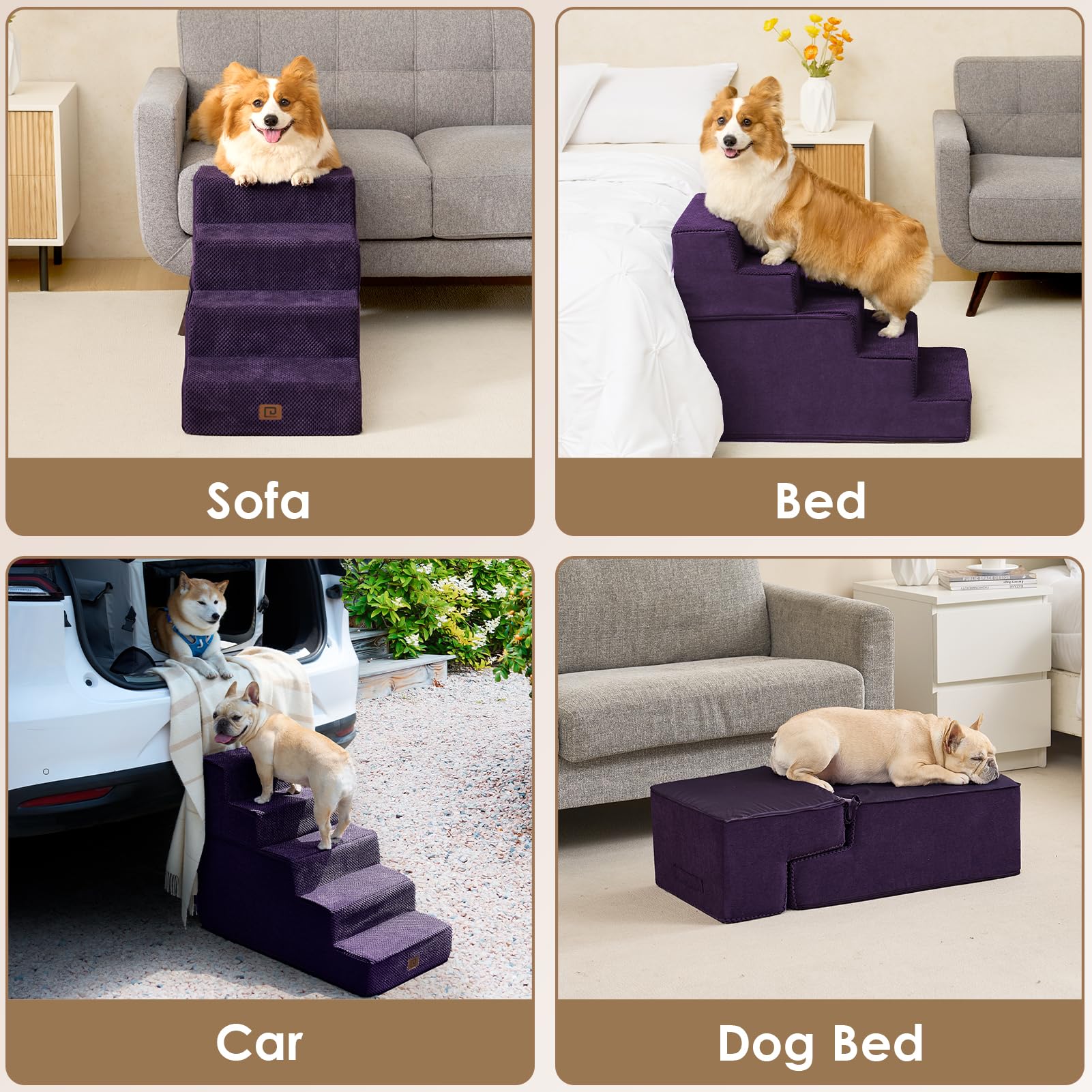 EHEYCIGA estructura-estable para uso en interiores, ideal para mascotas activas.
