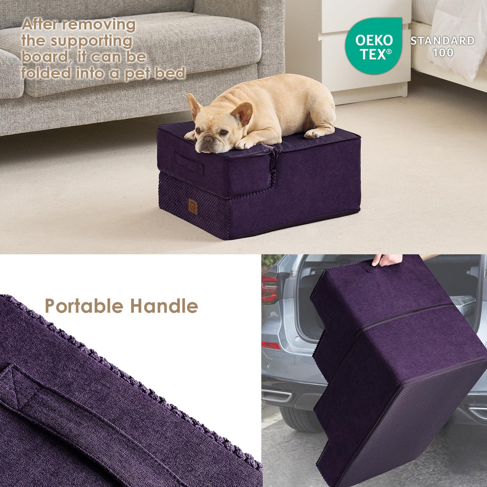 Funda desmontable y lavable para escalones EHEYCIGA facilita la limpieza.