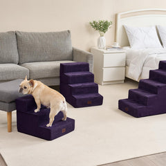 Escaleras para gatos medianos EHEYCIGA, útiles para camas y sofás.
