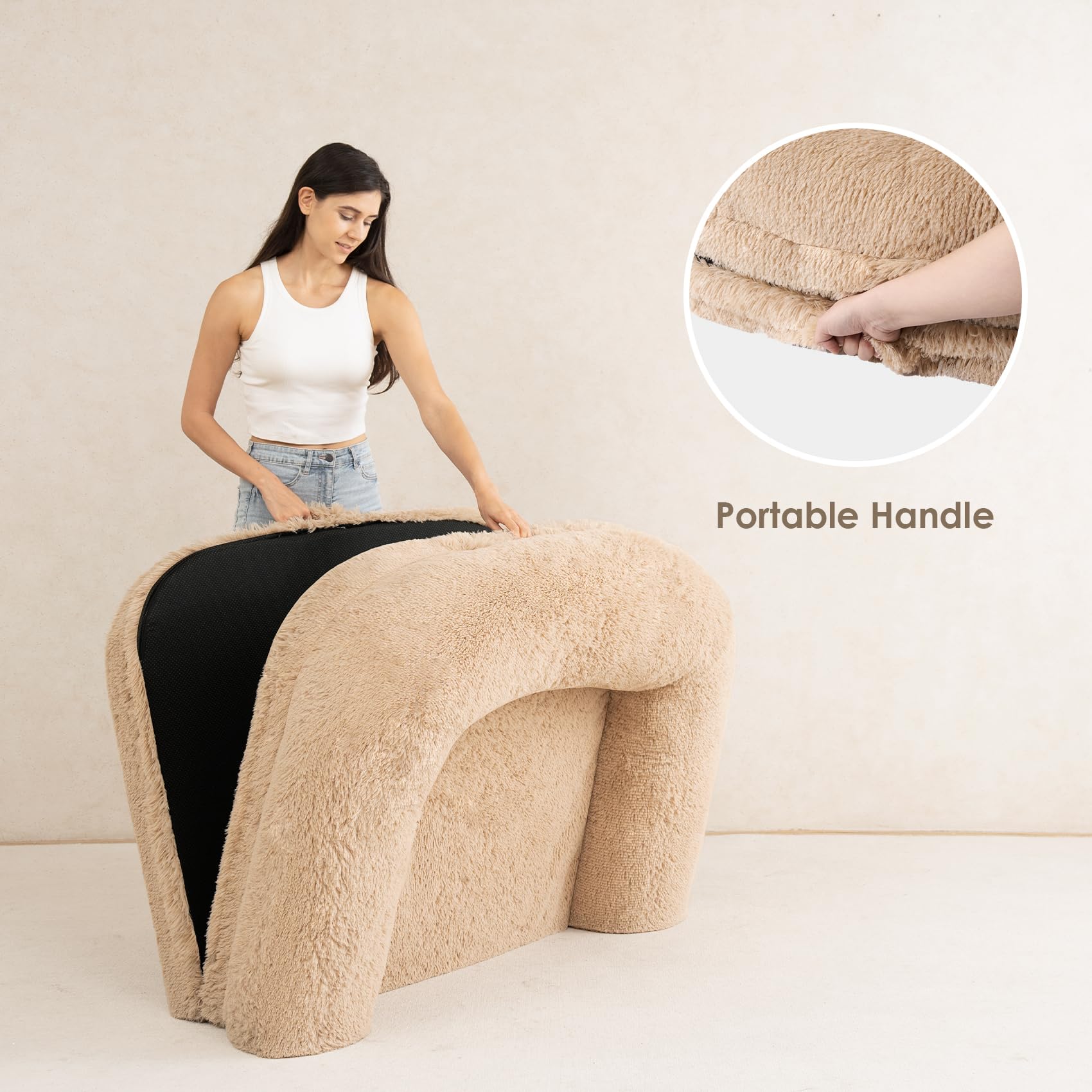 Funda lavable a máquina EHEYCIGA facilita la limpieza.