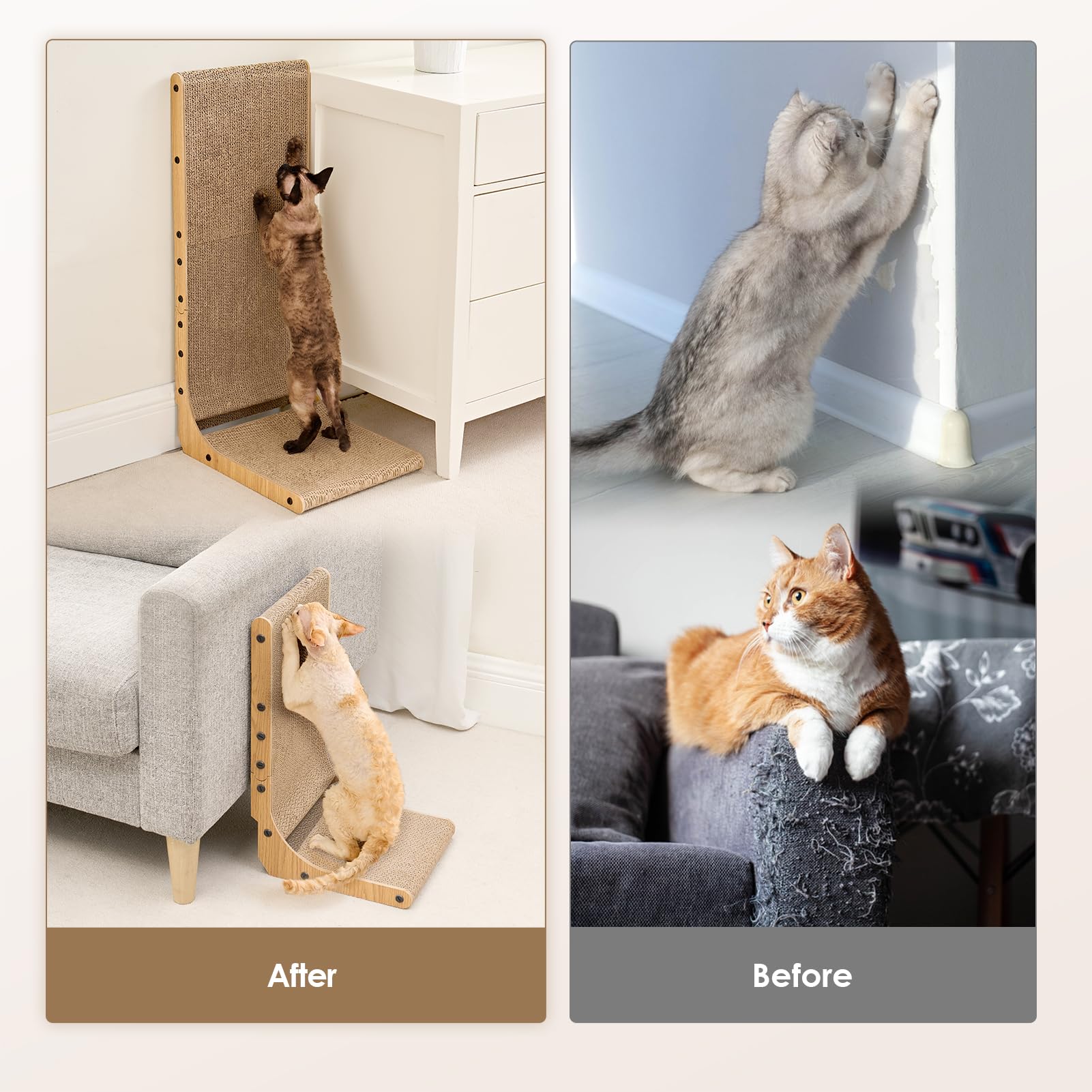 EHEYCIGA con bola-juguete incluido para juego interactivo del gato.