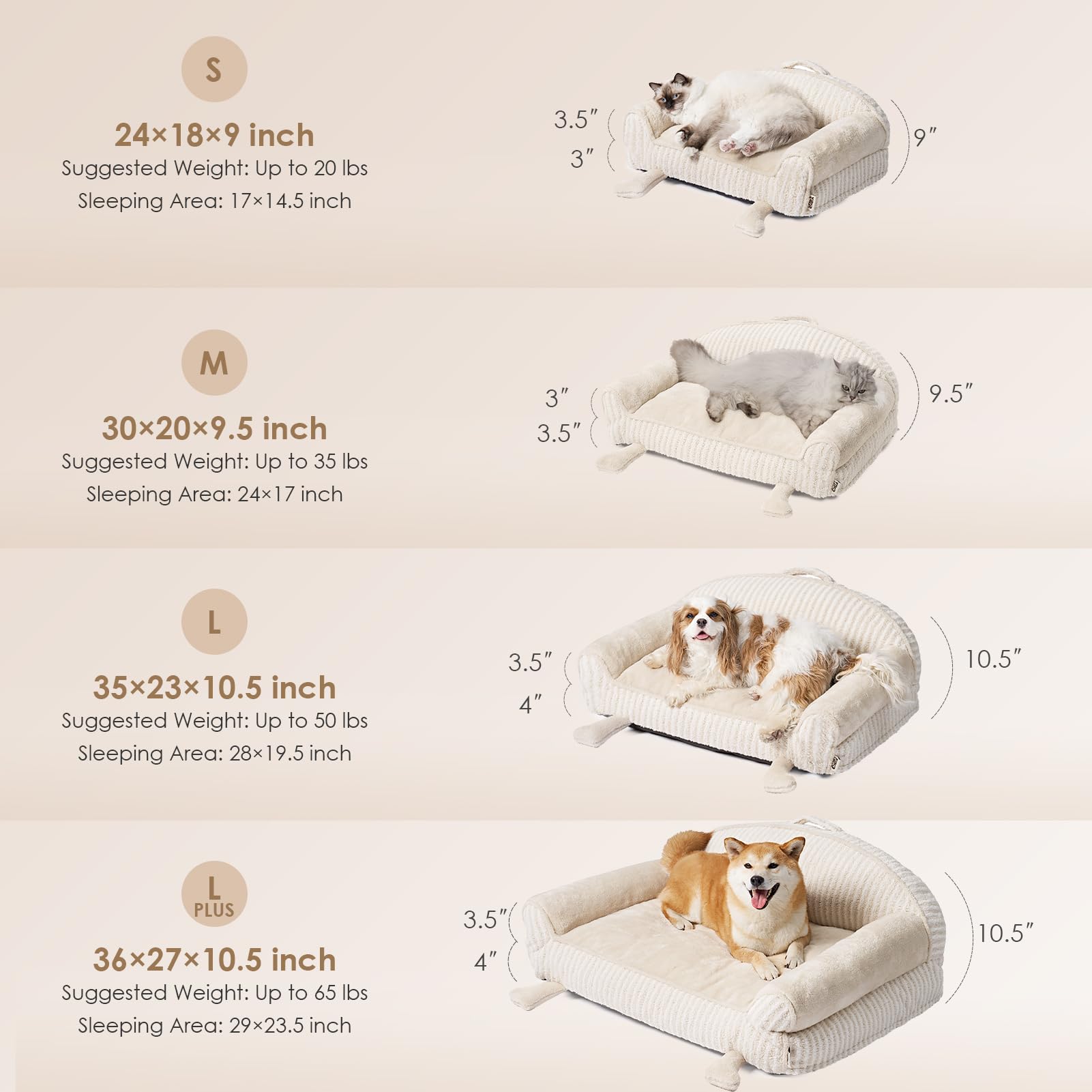 Sillón para gato estriado EHEYCIGA para uso en interiores