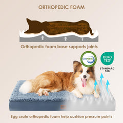 Superficie Sherpa suave de EHEYCIGA para descanso cómodo del perro