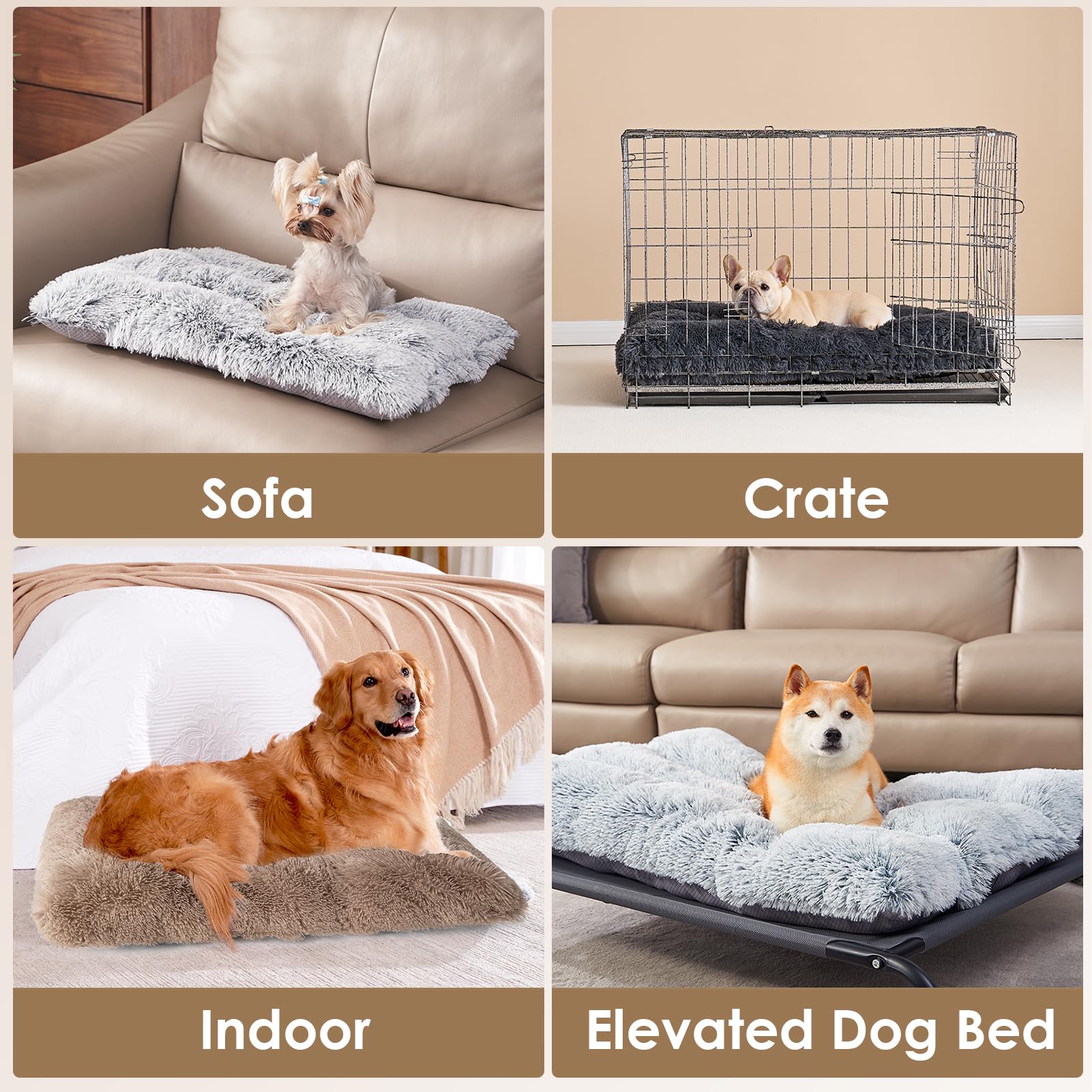 EHEYCIGA tallas-grandes-cama-perro, ajustable para razas grandes