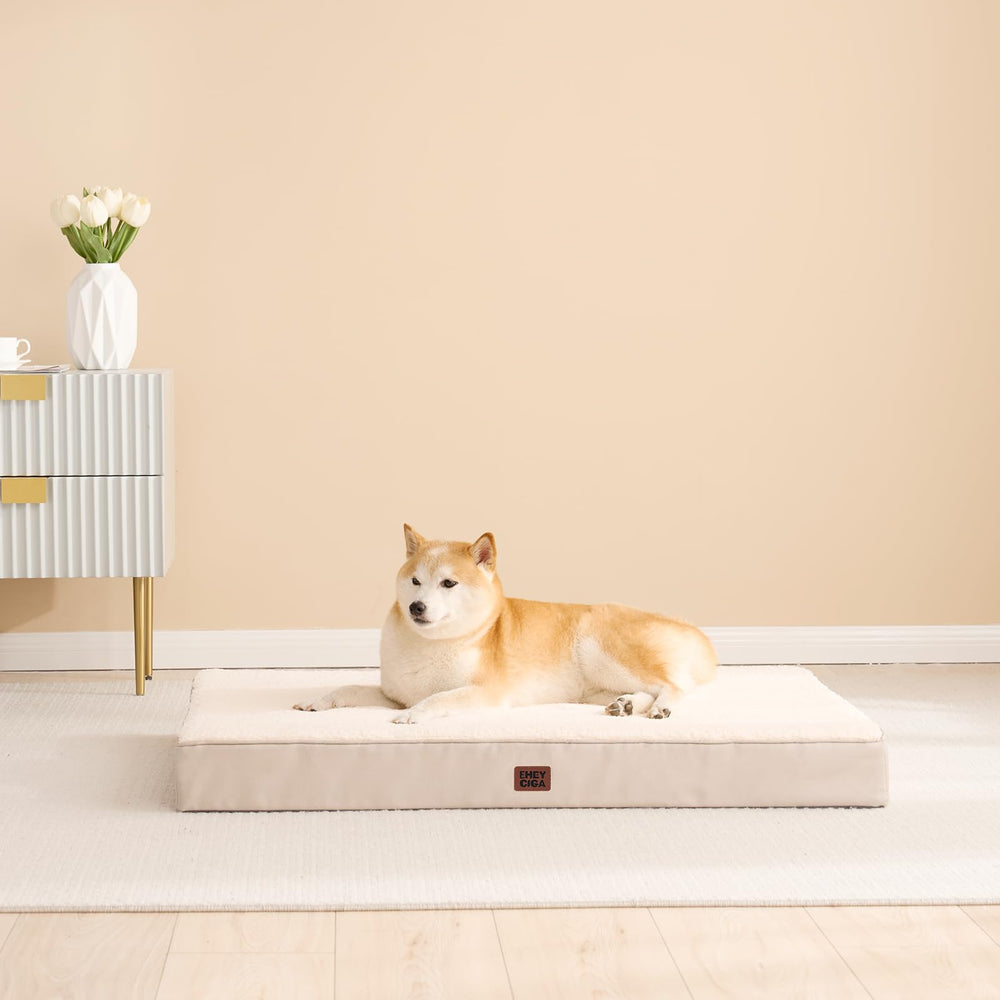 Tamaño 47x29 pulgadas, ideal para perros jumbo y extra grandes.