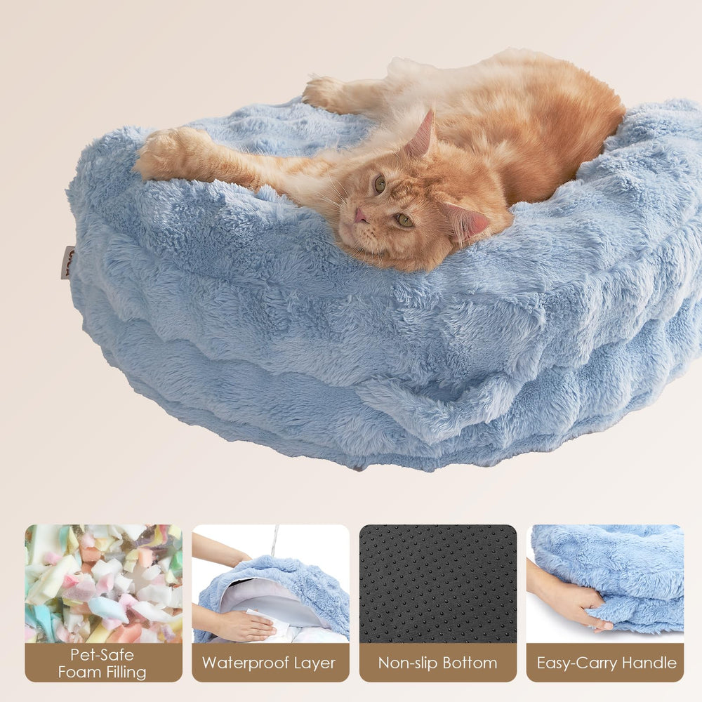 Cama para mascotas pequeñas de EHEYCIGA, ideal para siestas.