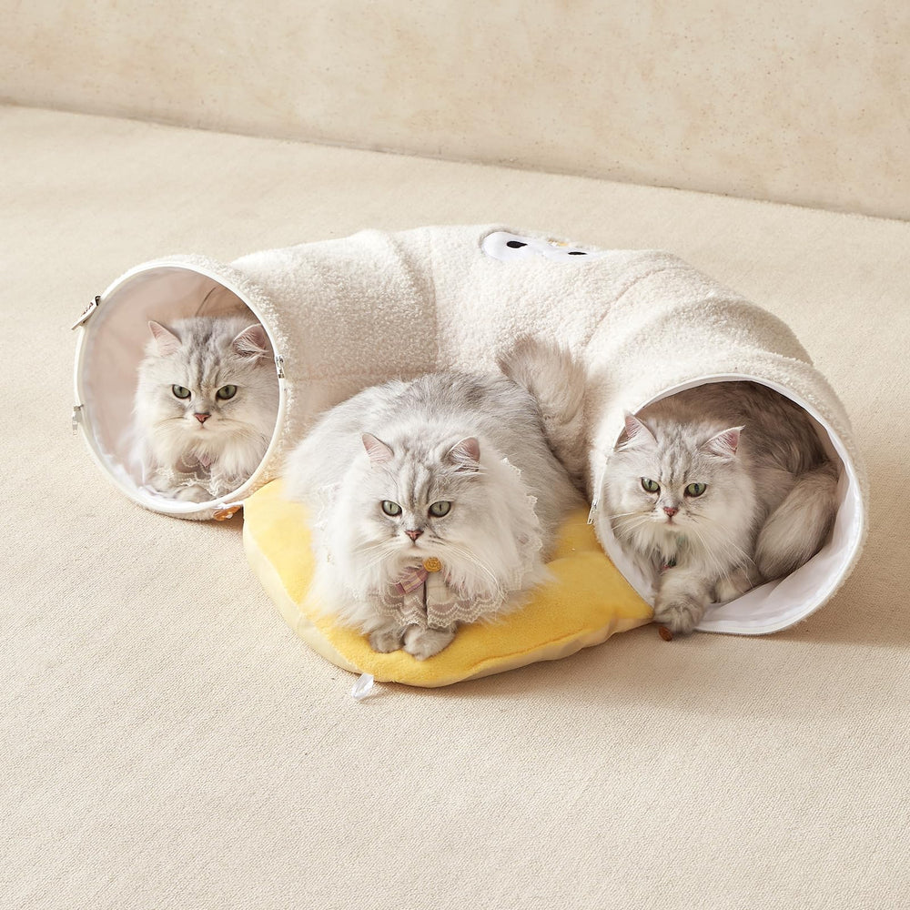 EHEYCIGA tunel-gato diseño lindo cotidiano: aspecto tierno para el hogar