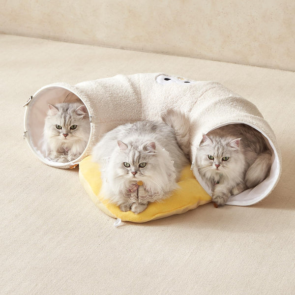EHEYCIGA tunel-gato diseño lindo cotidiano: aspecto tierno para el hogar