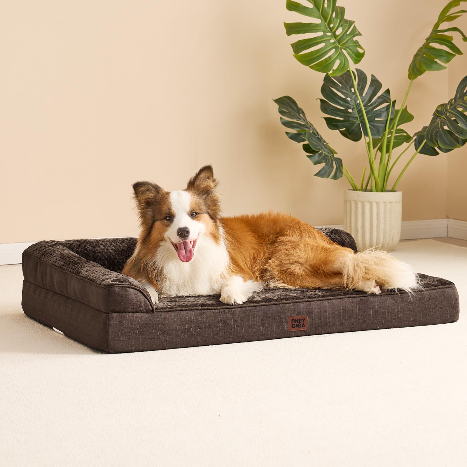 Funda lavable con cremallera de la cama EHEYCIGA XL