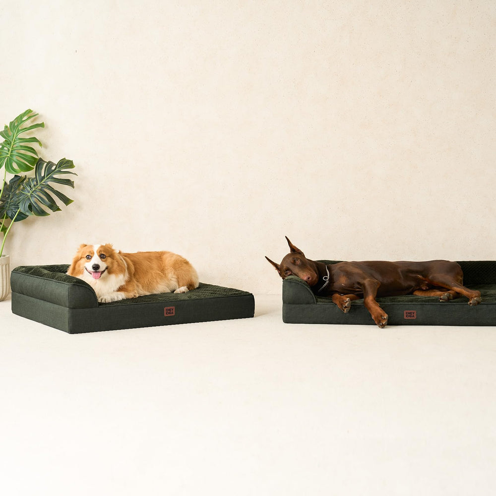 Funda impermeable y base antideslizante mantienen la cama estable