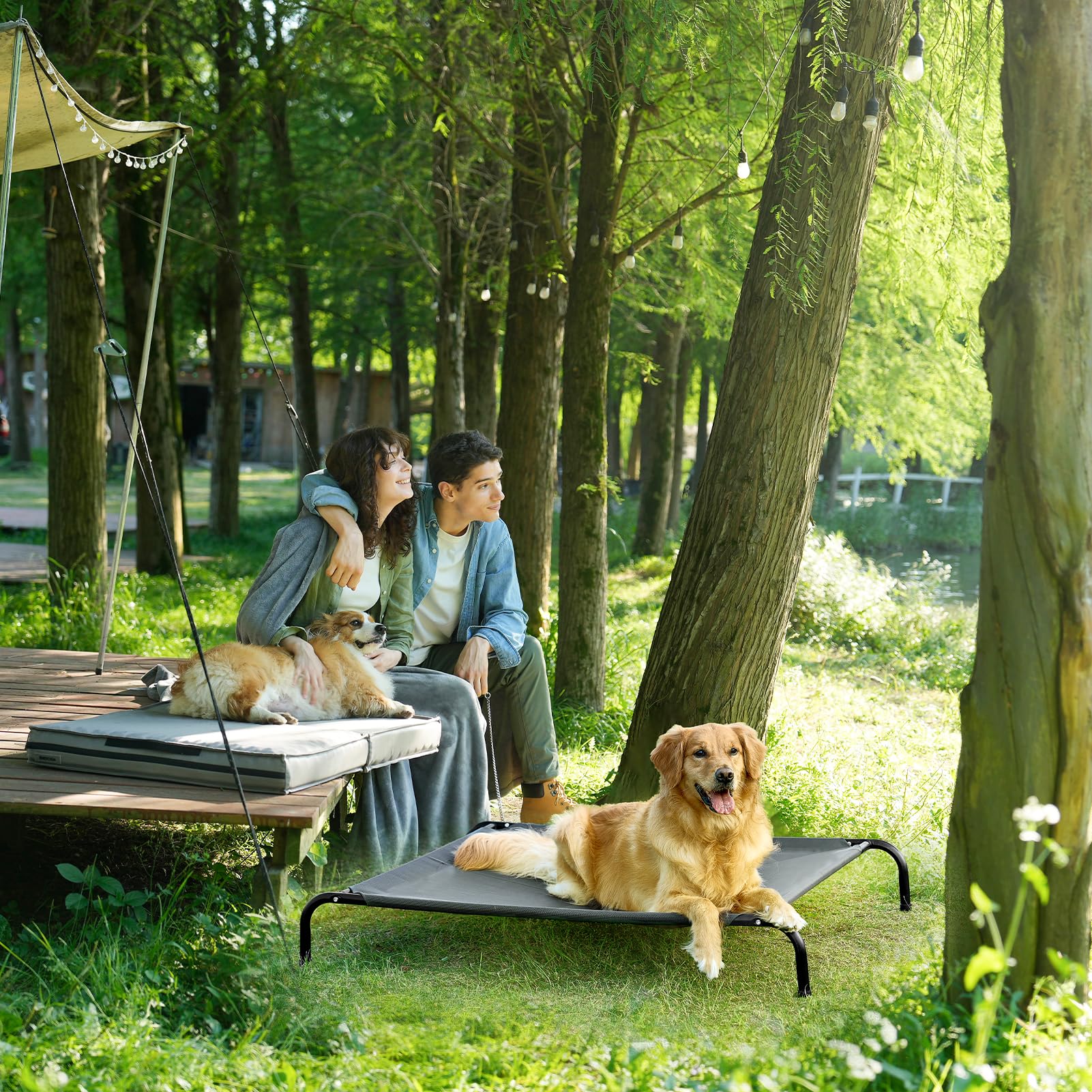 EHEYCIGA XXL portabilidad-ligera: llevar a patios o campings