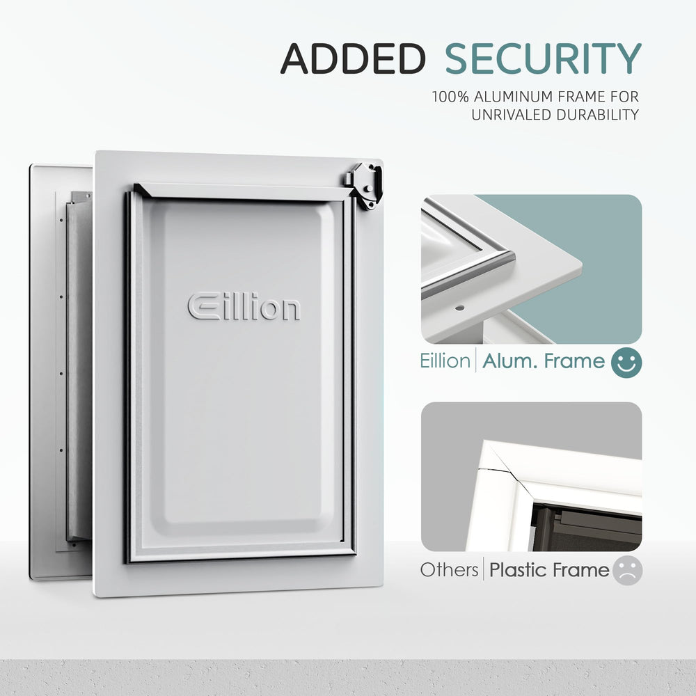 Puerta Eillion para pared, túnel telescópico, facilita pasos entre interior y exterior.