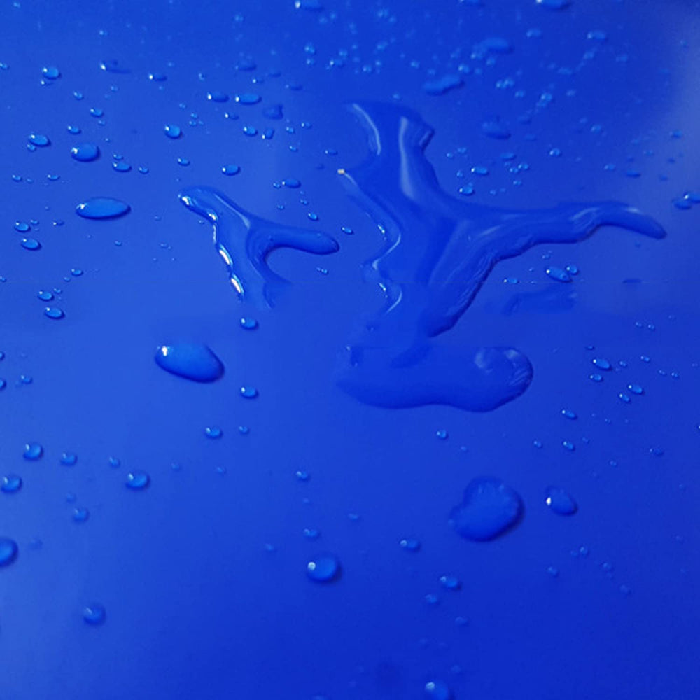 ELEBOX fondo acuario doble cara azul negro, instalación rápida y sencilla