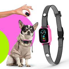 Collar ELECANE anti-ladridos para perros pequeños, diseñado para un comportamiento más tranquilo.