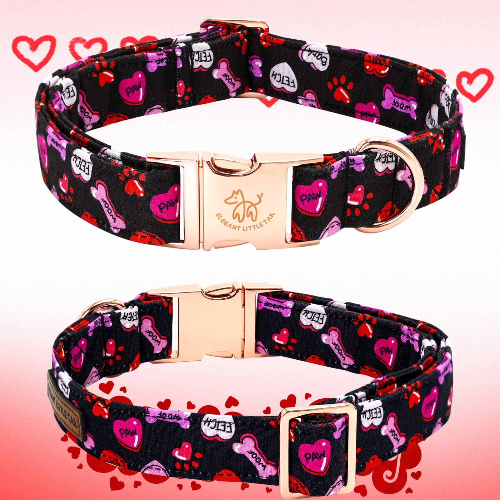Talla S ajustable para cuello de perros pequeños