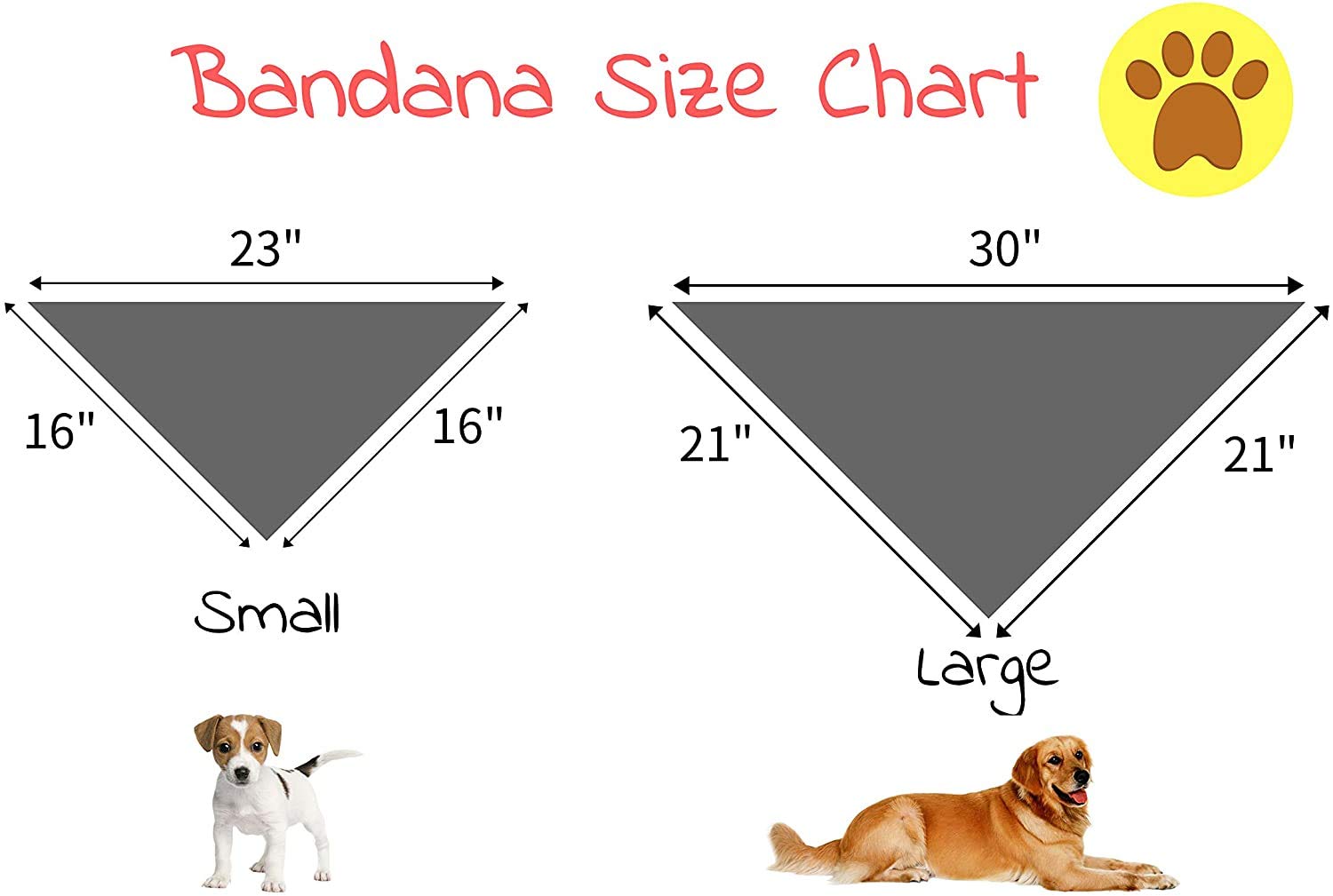 Bandana lavable Elegant Little Tail, ideal para fiestas y sesiones.