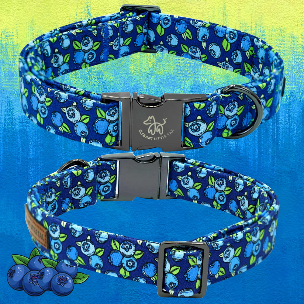 Elegant little tail collar cierre resistente y anilla D, mayor durabilidad.