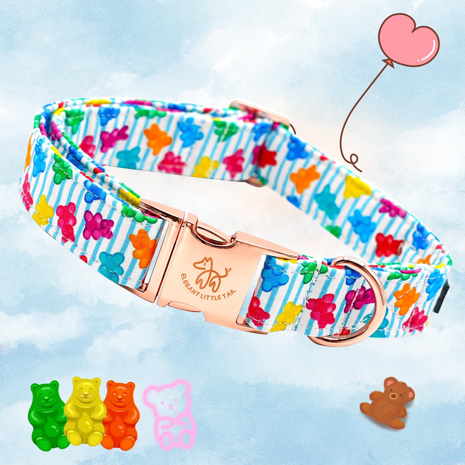 Collar Elegant little tail con diseño único, regalo encantador para mascotas.