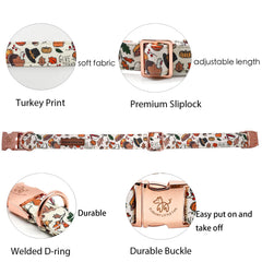 Collar para perro Elegant Little Tail, cierre robusto para uso diario seguro