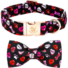 Collar Elegant little tail con diseño de corazón, ideal para paseos con estilo.