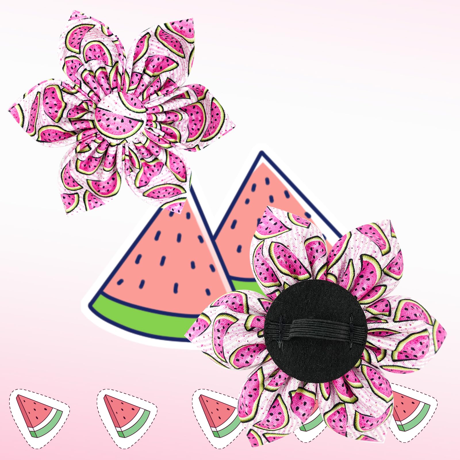Elegant little tail collar flor removible: personaliza el look con facilidad.