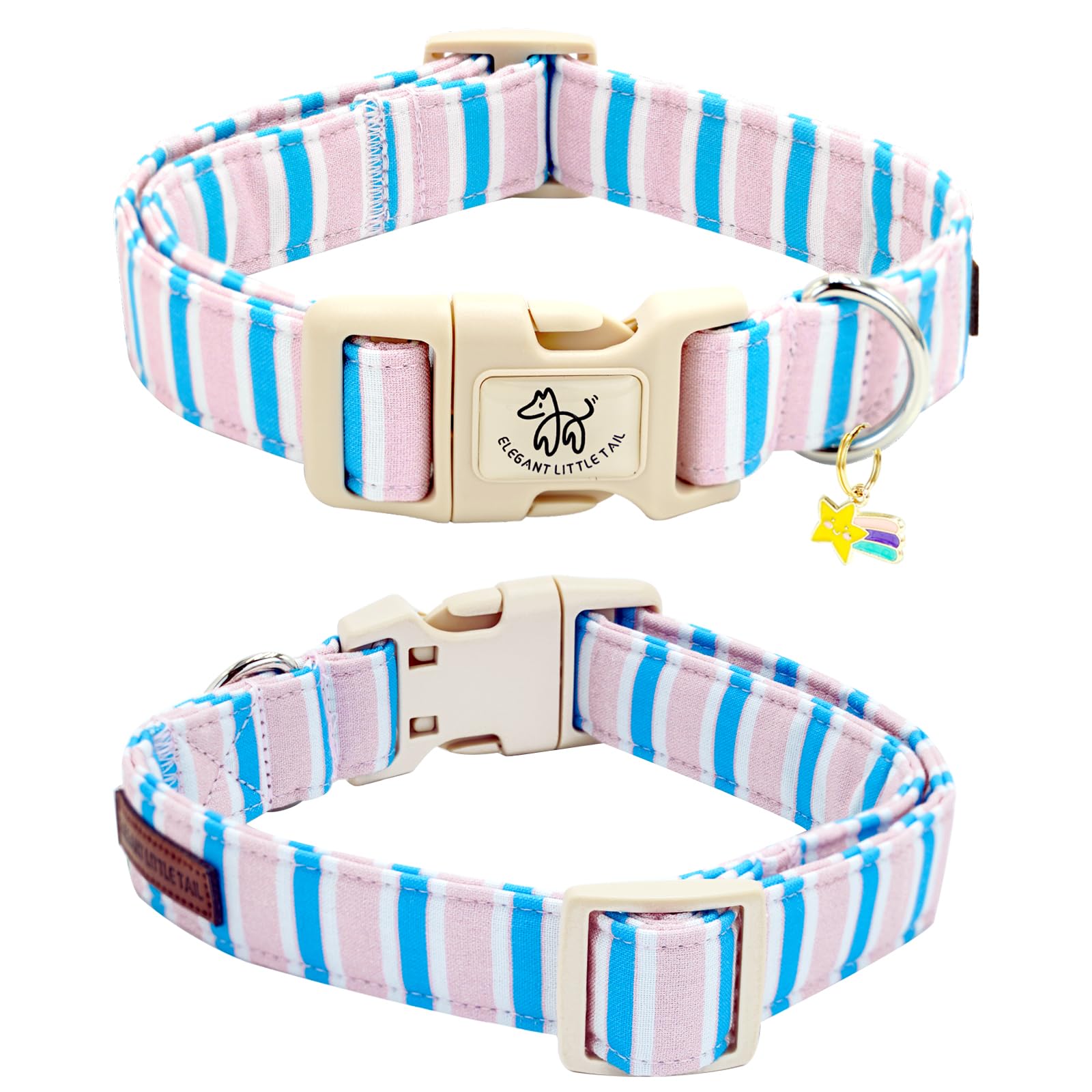 Collar mediano Elegant little tail, medida cuello 34-56 cm.