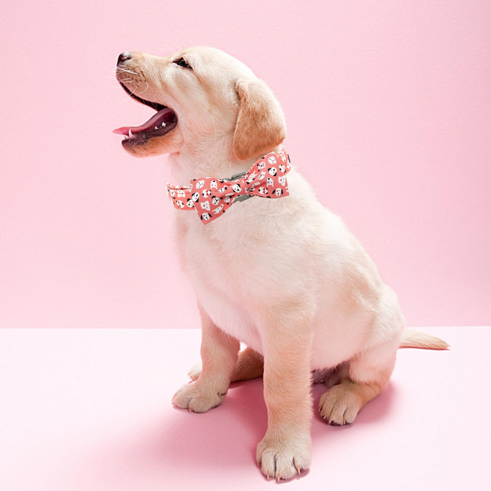 Estampado de corazones rosas para mascota única