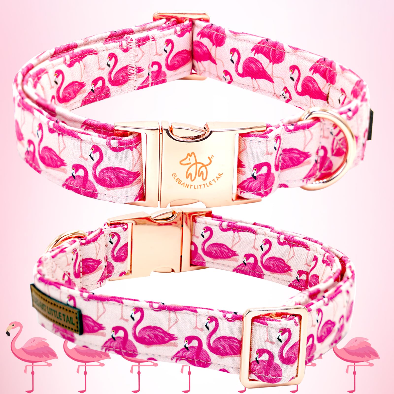 Elegant little tail flor desmontable en el collar para un look versátil