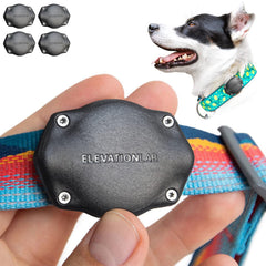 Elevation Lab TagVault AirTag Collar Mount: montaje seguro para collar de perro.