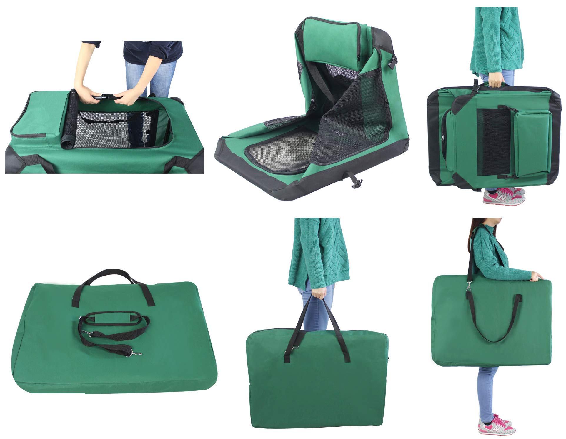 EliteField bolsa de transporte y cama de felpa incluida para viajes