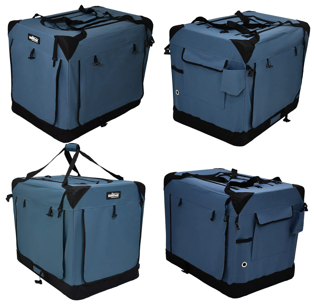 EliteField cama felpa lavable incluida, confort suave para la mascota.