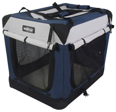 EliteField jaula para perros con mallas y acceso fácil para ventilación.
