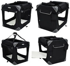 EliteField caja-perro puerta-zipper enfatiza seguridad con cremalleras en puertas