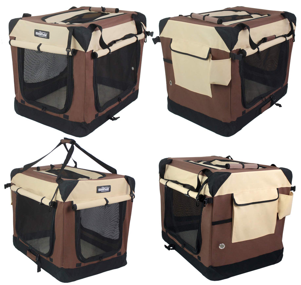 EliteField cama de felpa lavable incluida para mayor comodidad.