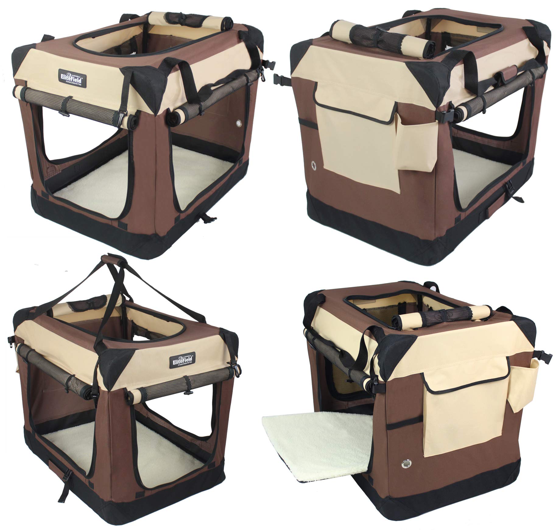 EliteField cama de felpa lavable para mayor comodidad