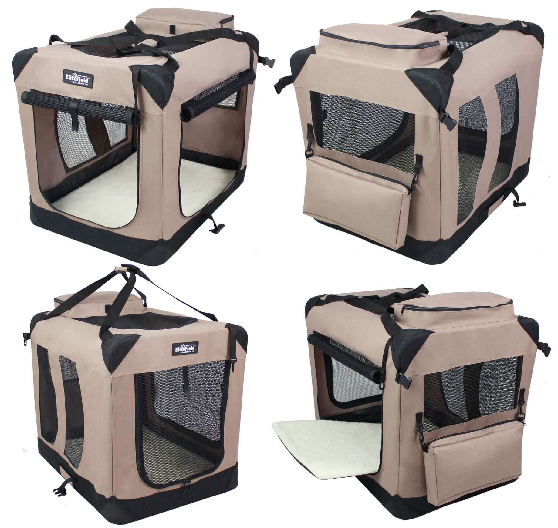 EliteField cubierta 600D impermeable para jaula, fácil de limpiar