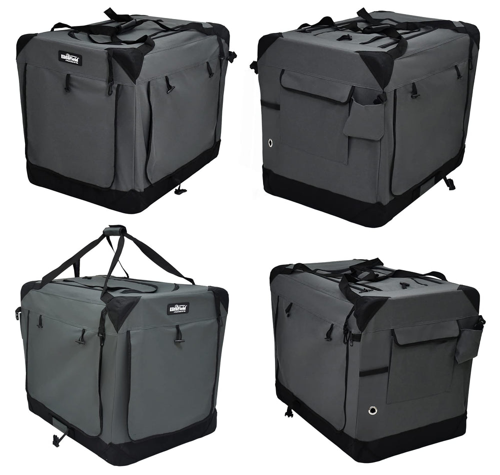 EliteField jaula 20x14x14 pulgadas para perros medianos