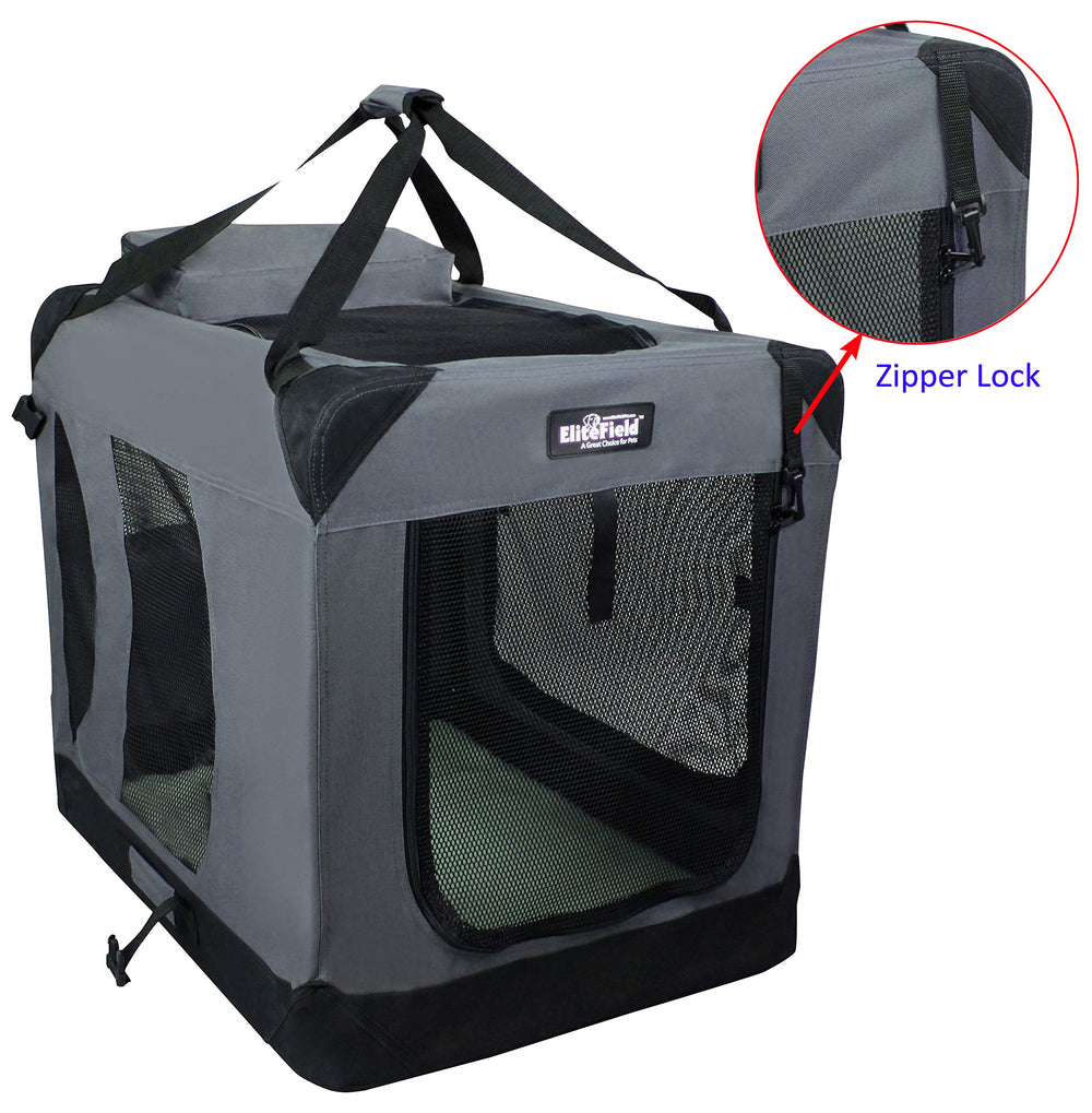 EliteField estructura de acero y tejido 600D, duradera para uso diario.