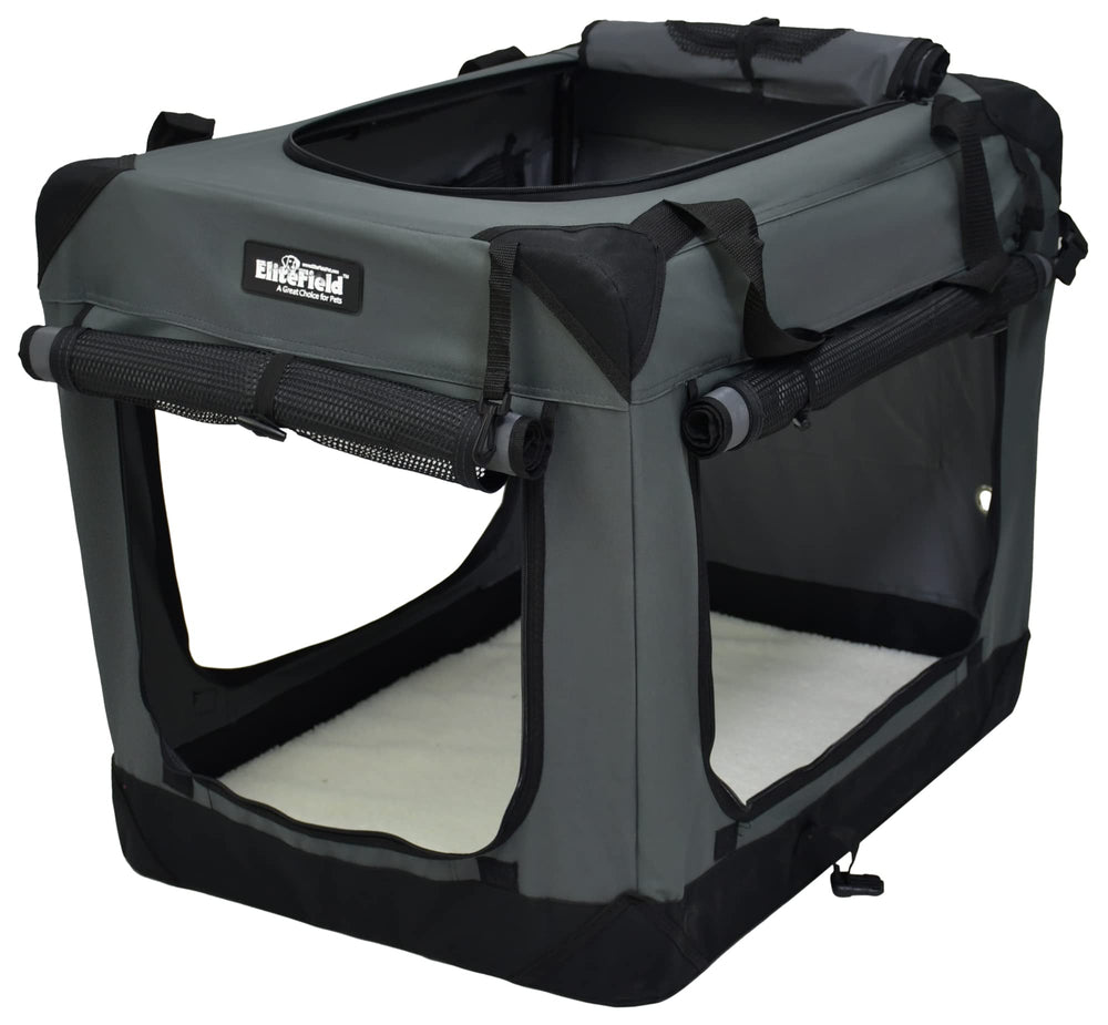 Detalle de malla hexagonal y funda 600D para durabilidad y ventilación.