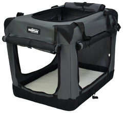 Detalle de malla hexagonal y funda 600D para durabilidad y ventilación.