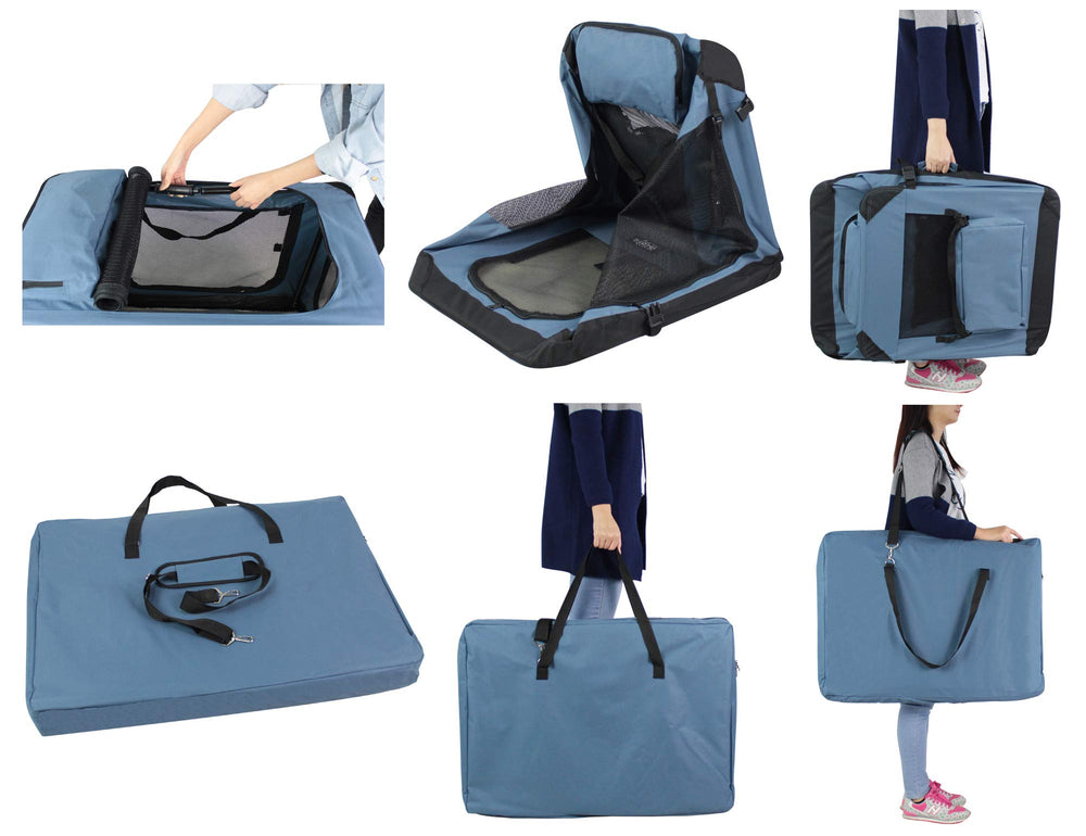EliteField jaula plegable a 3 pulgadas para almacenamiento y transporte