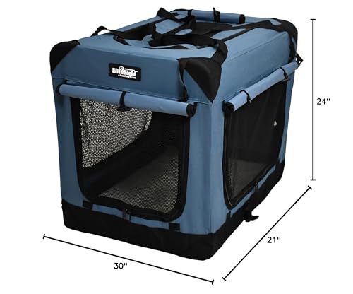 EliteField jaula plegable y compacta para guardar en coche o maleta.