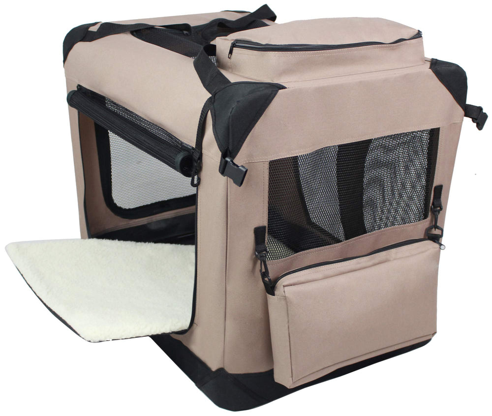 EliteField marco de acero para jaula perro plegable, duradera