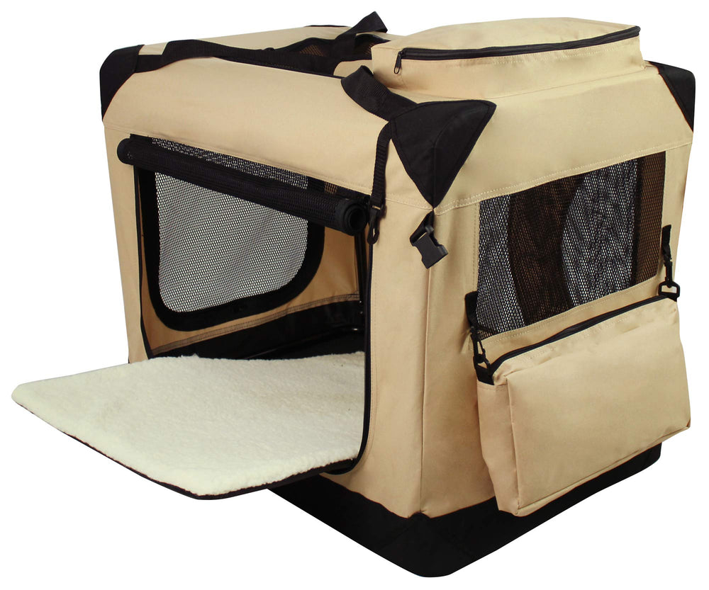 EliteField puerta con cremallera frontal y lateral para mayor seguridad