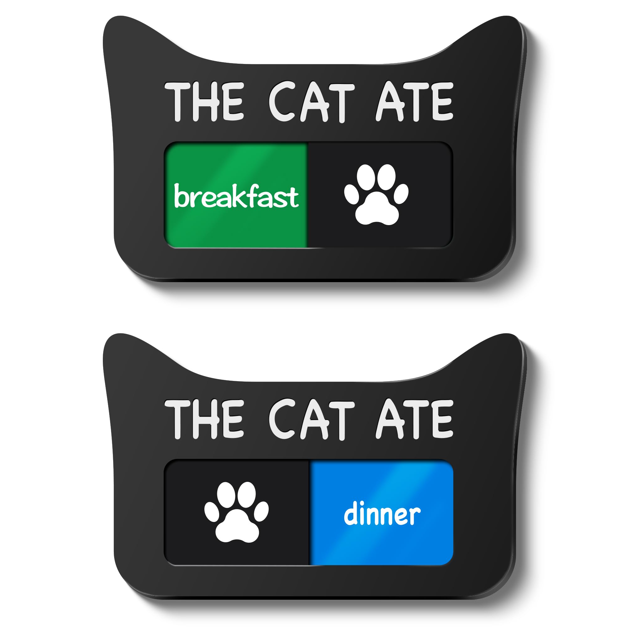 EliteSign aviso de alimentacion para gato con iman, practico para no olvidar comidas