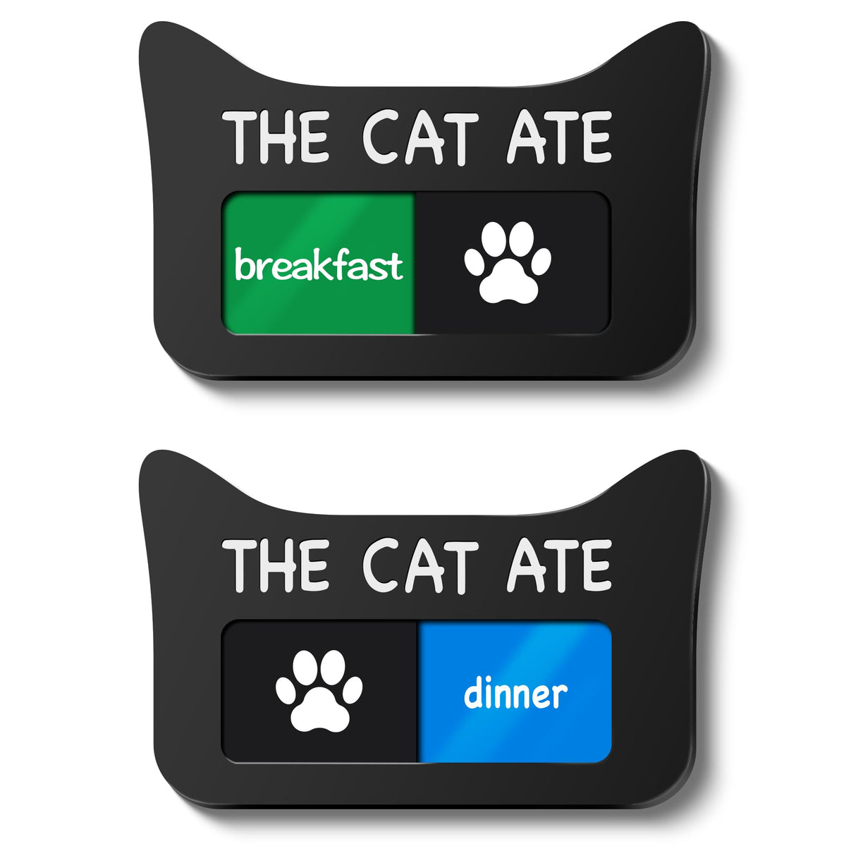 EliteSign aviso de alimentacion para gato con iman, practico para no olvidar comidas