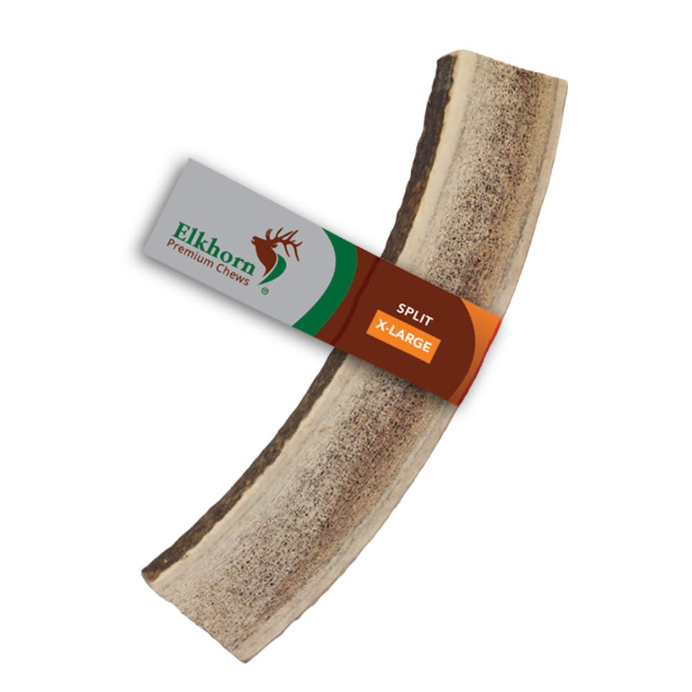 Elkhorn Premium Chews – asta partida extra grande para perros grandes y masticadores
