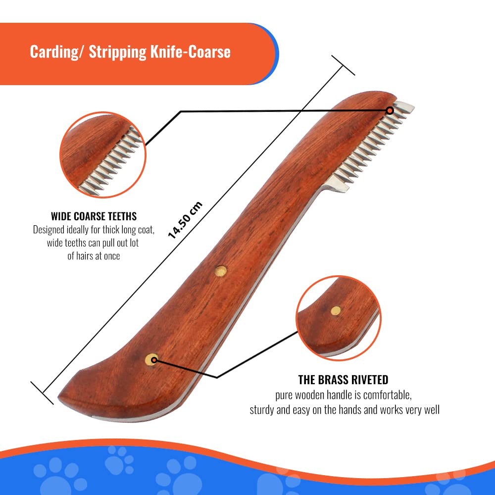 Elmax Pro cuchillo de desprendimiento, mango de madera palisandro para un agarre cómodo.