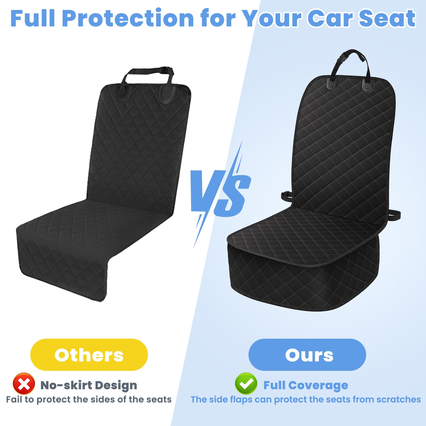 Ajuste universal para coches, camiones y SUV, tamaño grande disponible.